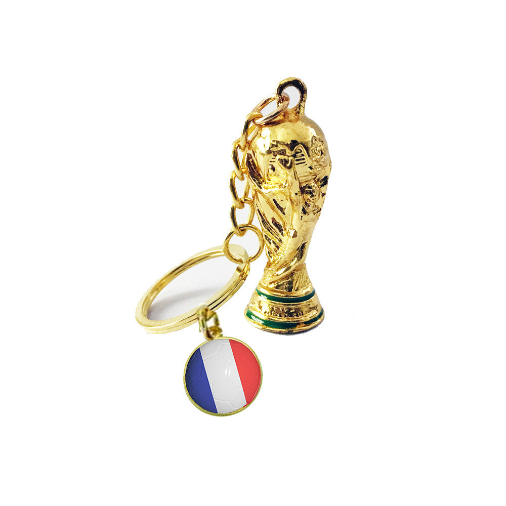 Wholesale Football Memorabilia Metal Keychains